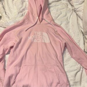 Light pink north face hoodie